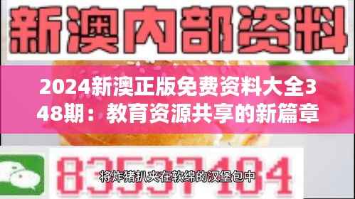 2024新澳正版免费资料大全348期:教育资源共享的新篇章