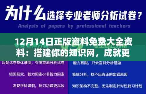 12月14日正版资料免费大全资料:搭建你的知识网,成就更好的自己