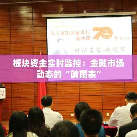 板块资金实时监控:金融市场动态的“晴雨表”