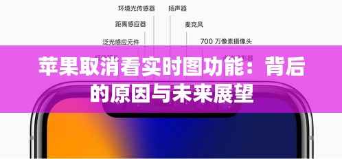 苹果取消看实时图功能:背后的原因与未来展望