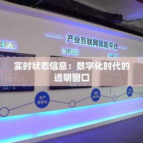 实时状态信息:数字化时代的透明窗口