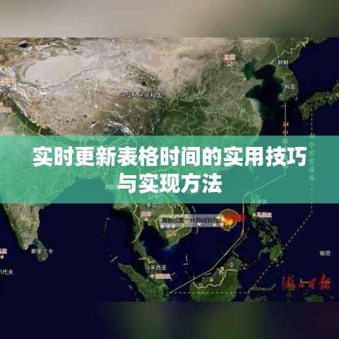 实时更新表格时间的实用技巧与实现方法