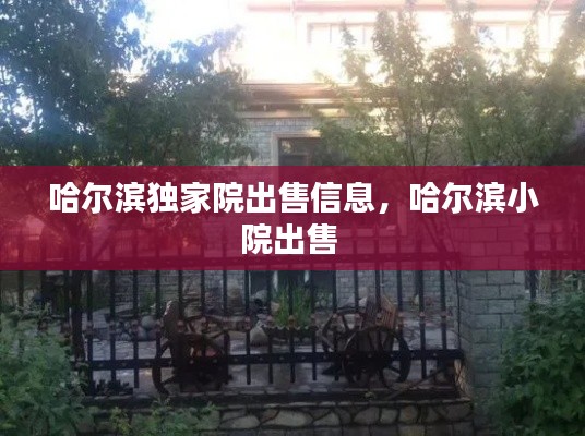 哈尔滨独家院出售信息,哈尔滨小院出售