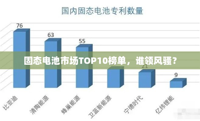 固态电池市场TOP10榜单,谁领风骚?