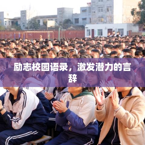 励志校园语录,激发潜力的言辞